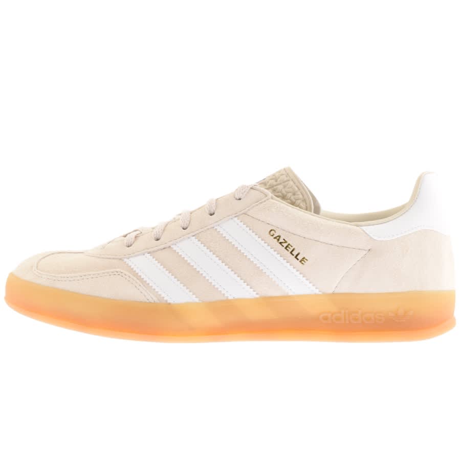 Alternative Image for Productadidas Originals Gazelle Trainers Beige1